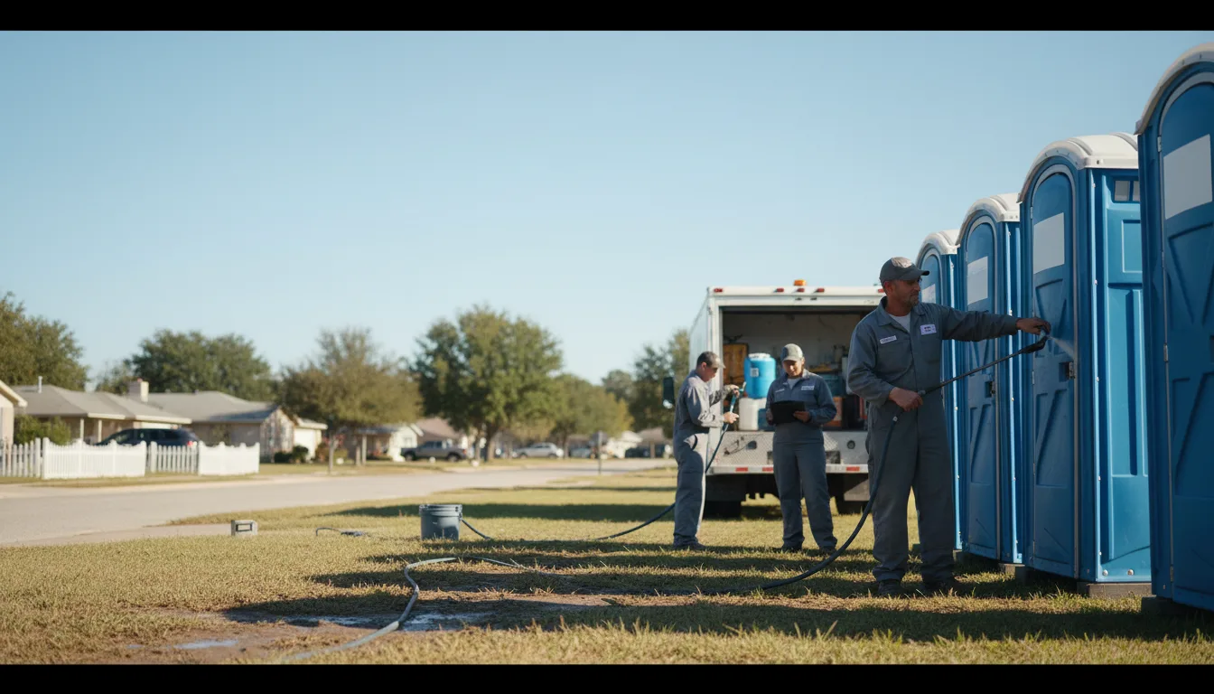 Long-Term Portable Toilet Rental in Illinois near me